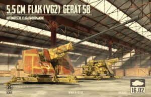 Custom scale 16.02 VK35001 1/35 5.5cm Flak VG2 Device 58