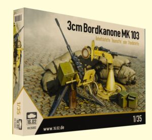 Custom scale 16.02 VK35002 1/35 3cm Bordkanone MK-103 2 in 1