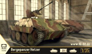 Custom scale 16.02  VK35004 1/35 German Bergehetzer with 3cmFlak 38 ASSAULT ON THE RHINE
