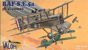 VALOM 1/144 RAF SE5A DOUBLE SET 14404
