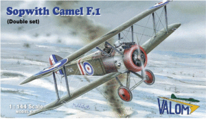 Valom Model kit 14417 1:144th scale Sopwith F.1 Camel (double set)