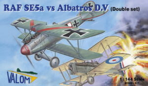 VALOM 1/144 RAF SE5A VS ALBATROS DV FOUR KITS 14418