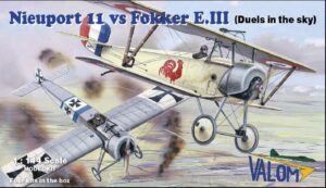Valom Models 14420 1/144 Nieuport 11 vs Fokker E.III Eindecker (Four Kits in Box)