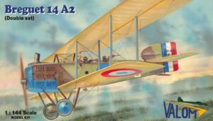 VALOM 1/144 Breguet 14 A2 WW1 French Air Service 14427