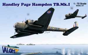 VALOM 1/72 HANDLEY PAGE HAMPDEN TB MK I VLM72042