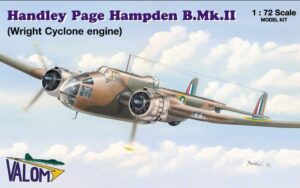 Valom 1/72 72066 Handley Page Hampden B Mk.II Cyclone
