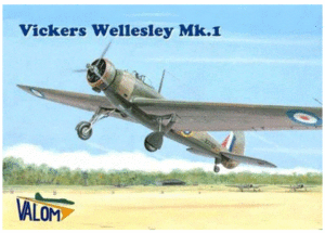 Valom 72078 1/72 Vickers Wellesley Mk.I  Aircraft Model Kit