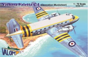 VALOM 1/72 RAF VICKERS VALLETTA C.1 OPERATION MUSKETEER 72150