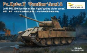 Vespid Models 1/72  German Pz.Kpfw.V Panzer Ausf.G w/FG1250 VS720008