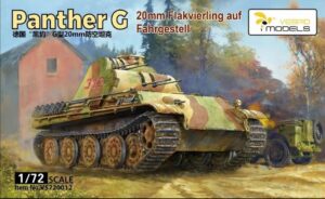 Vespid Models 1/72 20mm Flakvierling Auf Fahrgestell Panther G VS720012 Overlord