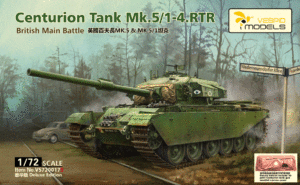 VESPID VS720017S 1:72 SCALE CENTURION TANK MK.5/1-4.RTR British Main Battle Tank DELUXE EDITION