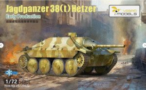VESPID VS720022 1/72 Germany Jagdpanzer38(t)Hetzer Early Production Model Kit