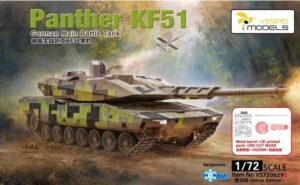 Vespid Models 720029S 1/72 Panther KF51 German MBT Deluxe Edition Model Kit