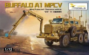 VESPID VS720035 1/72 BUFFALO A1 MPCV Mine Protected Clearance vehicle Model Kit