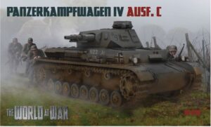WORLD AT WAR 1/72 Pz.Kpfw.IV Ausf.C  MAGAZINE AND MODEL WAW010