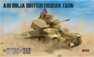 WORLD AT WAR 1/72 MAGAZINE AND MODEL A10 BRITISH TANK WAW013