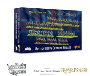 Black Powder 312001003 15MM Epic Battles: Waterloo British Heavy Cavalry Brigade