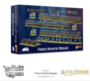 Black Powder 312002001 15MM Epic Battles: Waterloo - French Infantry Brigade