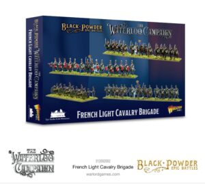 Black Powder 312002002 15MM Epic Battles: Waterloo French Light Cavalry Brigade