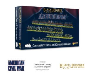 Black Powder 312004002 15MM American Civil War Confederate Cavalry & Zouaves