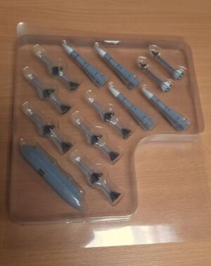 HOBBY MASTER WP02  1/72 F-14 Weapon Pack in Grey