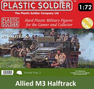 Plastic Soldier Company WW2V20012 1:72 WWII US ARMY M3 HALF TRACK
