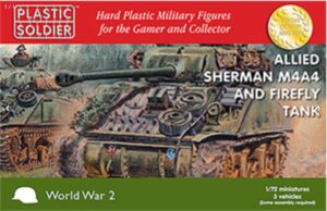 Plastic Soldier Company WW2V20015 1:72 WWII SHERMAN M4A4 FIREFLY Overlord ASSAULT ON THE RHINE
