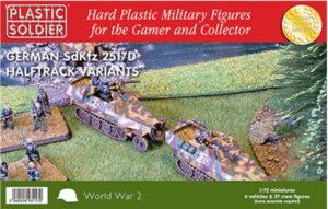 The Plastic Soldier Company WW2V20016 1/72 German SDKFZ 251D Halftrack Variants