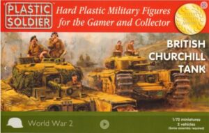 The Plastic Soldier Company WW2V20017 1/72 British Churchill Infantry Tank Overlord