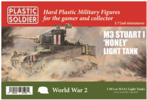 Plastic Soldier Company WW2V20026 1/72 Allied Stuart 1 Honey + M3 Tank BRITISH ARMY BATTLE SCHOOL