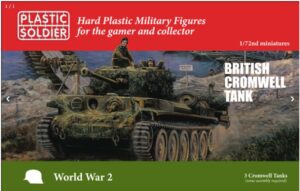 The Plastic Soldier Company WW2V20027 1:72 British Cromwell Tank Overlord ASSAULT ON THE RHINE