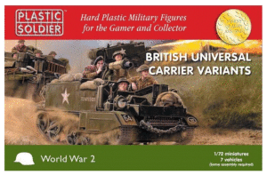 The Plastic Soldier Company WW2V20033 1/72 British Universal Carrier Variants ASSAULT ON THE RHINE