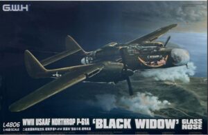 Great Wall Hobby L4806 1/48 WWII USAAF Northrop P-61A Black Widow Glass Nose