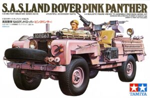 TAMIYA 1/35 British SAS Land Rover PINK PANTHER TC 35076